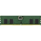 Kingston ValueRAM hukommelsesmodul 8 GB 1 x 8 GB DDR5 6400 MT/s Grøn, 8 GB, 1 x 8 GB, DDR5, 288-pin DIMM