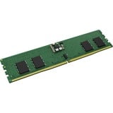 Kingston ValueRAM hukommelsesmodul 8 GB 1 x 8 GB DDR5 6400 MT/s 288-pin DIMM Grøn, 8 GB, 1 x 8 GB, DDR5, 288-pin DIMM