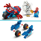 LEGO Marvel Spidey og hans supervenner Spidey på motorcykel vs. Rhino, Bygge legetøj 