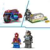 LEGO Marvel Spidey og hans supervenner Spidey på motorcykel vs. Rhino, Bygge legetøj 