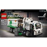LEGO Technic Mack® LR Electric-skraldevogn, Bygge legetøj Byggesæt, 8 År, Plast, 503 stk, 709 g