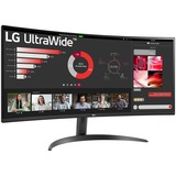 LG 34WR50QK, LED-skærm Sort