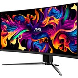 MSI MAG 341CQP QD-OLED, Gaming Skærm Sort
