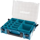 Makita MAKPAC-Organizer 191X80-2, Kuffert Blå/gennemsigtig