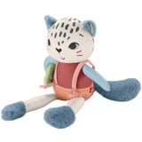Mattel Planet Friends Spotting Fun Snow Leopard, Plysdyr Legetøjsleopard, 0,25 År
