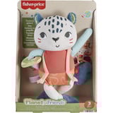 Mattel Planet Friends Spotting Fun Snow Leopard, Plysdyr Legetøjsleopard, 0,25 År