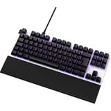 NZXT KB-1TKDE-WR tastatur USB QWERTZ Tysk Hvid, Gaming-tastatur Hvid/Sort, DE-layout, Gateron red, Tenkeyless (80 - 87%), USB, Mekanisk, QWERTZ, LED, Hvid