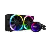 NZXT RL-KRX53-R1 computer cooling system Processor 12 cm Sort, Vandkøling Sort, 12 cm, 52,44 kubikfod/min., Sort
