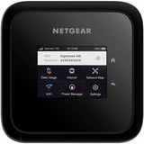 Netgear Nighthawk M6 Cellulær netværksrouter, WIRELESS LTE router Sort, Cellulær netværksrouter, Sort, Bærbar, LCD, 6,1 cm (2.4"), Gigabit Ethernet