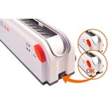 Peach PB200-70 limindbindingsmaskine 60 sek./side 300 ark Hvid, Binde maskine Hvid/Orange, 300 ark, Hvid, 60 sek./side, 1,5 cm, 180 sek./side, 80 g/m²