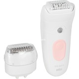 Procter & Gamble Silk-épil 5 5-030 28 pincetter Lyserød, Hvid, Epilator Hvid/Rosa, Lyserød, Hvid, 28 pincetter, MicroGrip, 0,5 mm, Batteri, Indbygget batteri