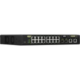 QNAP QSW-M2116P-2T2S netværksswitch Administreret L2 2.5G Ethernet Strøm over Ethernet (PoE) Sort Administreret, L2, 2.5G Ethernet, Fuld duplex, Strøm over Ethernet (PoE), Stativ-montering