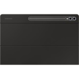 SAMSUNG EF-DX920 QWERTZ Tysk Pogo Pin Sort, Tastatur Sort, DE-layout, QWERTZ, Tysk, Touchpad, Samsung, Galaxy Tab S10 Ultra, Galaxy Tab S9 Ultra, Sort