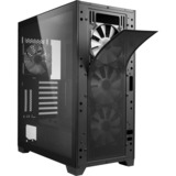 Sharkoon ELITE SHARK TG7M RGB Sort, Towerkabinet Sort, PC, Sort, ATX, EATX, micro ATX, Mini-ITX, Spil, Flere, Kabinet faner