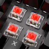 Sharkoon Gaming-tastatur Sort, DE-layout, Huano Red