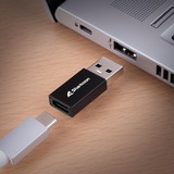 Sharkoon USB 3.2 Gen 1 Adapter OfficePal, USB-A > USB-C / USB-C > USB-A Sort