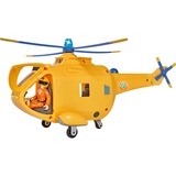 Simba Brandmand Sam - Helikopter Wallaby II , Spil køretøj Gul/Blå, Med figur