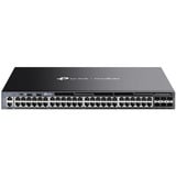 TP-Link Omada SG6654X netværksswitch Administreret L3 Gigabit Ethernet (10/100/1000) 1U Sort Administreret, L3, Gigabit Ethernet (10/100/1000), Stativ-montering, 1U