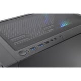 Thermaltake Versa H16 TG ARGB, Towerkabinet Sort