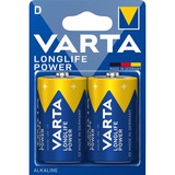 VARTA 4920 121 414 Engangsbatteri D Zink-mangandioxid (Zn/MnO2) Engangsbatteri, D, Zink-mangandioxid (Zn/MnO2), 1,5 V, 4 stk, Flerfarvet