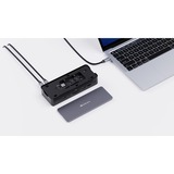 Verbatim Docking station aluminium/Sort