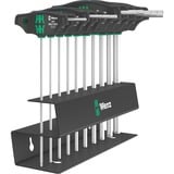 Wera 05023454001, 454/10 HF Set Imperial 2, Skruetrækker Sort/Grøn
