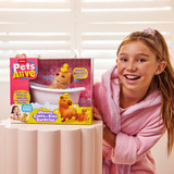 ZURU Pets Alive - Mommy Capybara and Baby Surprise, Spil figur Pets Alive Mommy Capybara and Baby Surprise, Legetøjskapivar, 3 År, Interaktiv, Klingende