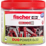 fischer DUOPOWER 6x30, Dyvel Lys grå/Rød