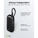 goobay Power Bank Sort