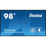 iiyama Offentlig visning Sort (mat)