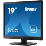 iiyama ProLite E1980D-B1 LED display 48,3 cm (19") 1280 x 1024 pixel XGA Sort, LED-skærm Sort, 48,3 cm (19"), 1280 x 1024 pixel, XGA, LED, 5 ms, Sort