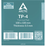 ARCTIC TP-4 100x100mm | 0.5mm, Termiske puder grå
