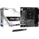 ASRock Z790M-ITX/WIFI, Bundkort Sort/grå