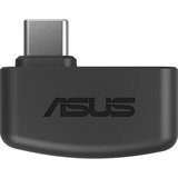 ASUS TUF Gaming H3 Wireless Headset Trådløs Spil USB Type-C Grå, Gaming headset Sort/Sølv, Trådløs, Spil, 307 g, Headset, Grå