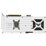 ASUS TUF Gaming TUF-RTX5070TI-O16G-BTF-WHITE NVIDIA GeForce RTX 5070 Ti 16 GB GDDR7, Grafikkort GeForce RTX 5070 Ti, 16 GB, GDDR7, 256 Bit, 7680 x 4320 pixel, PCI Express 5.0