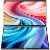 Acer PD163QT Dobbelt, bærbar LED-skærm Sort