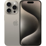 Apple iPhone 15 Pro 256GB Renoveret, Mobiltelefon Titanium