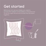 Beurer Heaty lavendel-lilla, Varme pude Lavendel