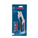 Bosch 1 600 A02 7M5 hobbykniv Blå Barberblad kniv, Gulvtæppe kniv Blå/grå, 6,3 cm, 1,9 cm, 11 stk