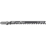 Bosch 2 608 637 880 stiksav, rullesav & sabelsavklinge Stiksavklinger High Carbon Steel (HCS) 100 stk Stiksavklinger, Spånplade, Fiberbræt, Blødt træ, Krydsfiner med trækerne, High Carbon Steel (HCS), Grå, 4 mm, 5,2 mm