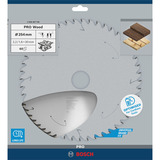 Bosch 2 608 837 736 rundsavklinge 25,4 cm 1 stk Hårdt træ, Blødt træ, 25,4 cm, 3 cm, 1,6 mm, 6000 rpm, 2,2 mm