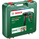 Bosch Borehammer PBH 2100 RE + 4 dele tilbehørssæt Grøn/Sort