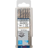 Bosch PRO rustfrit stål HSS-Co spiralbor, Ø 6,5mm, Boremaskine 