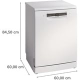 Bosch Serie 4 SMS4HTW16E opvaskemaskine Fritstående 13 kuverter C Hvid, Fritstående, Fuld størrelse (60 cm), Hvid, Hvid, Knapper, 1,75 m