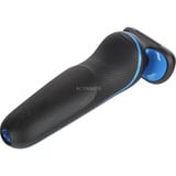 Braun Series 5 52-B1650S barbermaskine til ham Folie shaver Trimmer Blå Sort/Blå, Folie shaver, Blå, Knapper, Batteri, Lithium-Ion (Li-Ion), Indbygget batteri