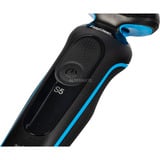 Braun Series 5 52-B1650S barbermaskine til ham Folie shaver Trimmer Blå Sort/Blå, Folie shaver, Blå, Knapper, Batteri, Lithium-Ion (Li-Ion), Indbygget batteri