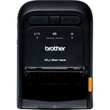 Brother RJ-2055WB båndprinter 203 x 203 dpi Sort, Kvitterings printer Sort, 203 x 203 dpi, 16 MB, Bluetooth, 492 g, Sort