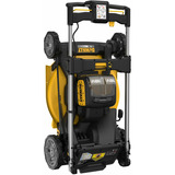 DEWALT Batteri-plæneklipper DCMWP134N, 36 Volt (2x18V) Gul/Sort