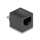 DeLOCK USB 3.2 Gen 1 mini adapter, USB-C stik > RJ-45 stik Sort