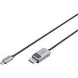 Digitus DB-300334-010-S, Kabel Sort/grå